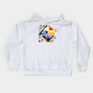 Bird in nest Kids Hoodie